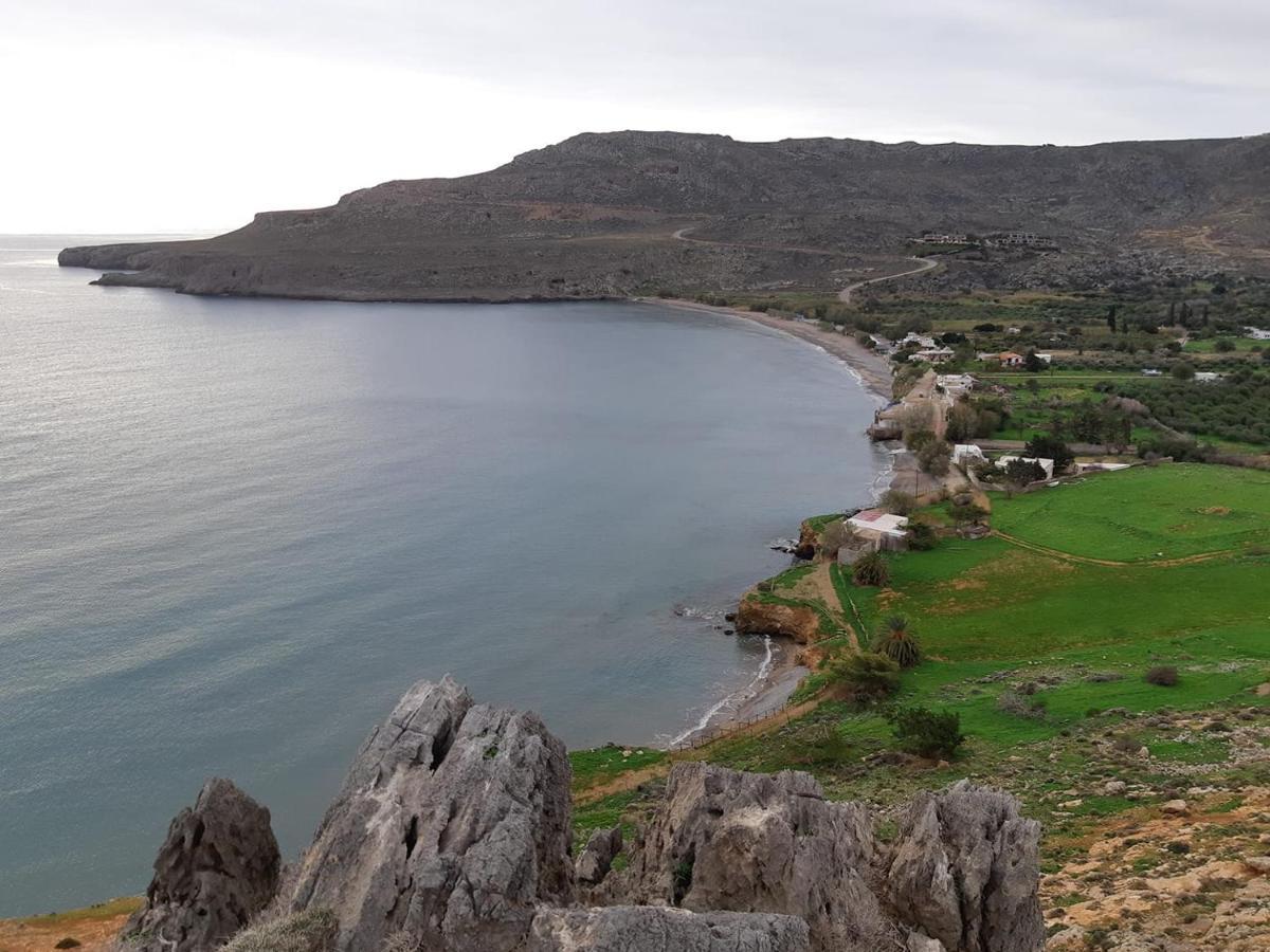 Alkioni Sea View Apartment Káto Zákros Екстериор снимка